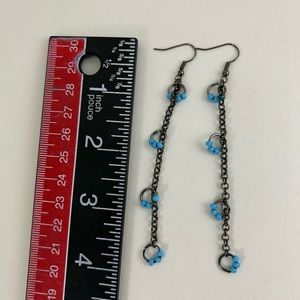 Cute beaded dangle earrings